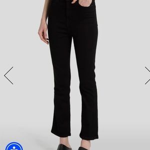 7 High Waist Slim Kick jean